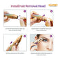2 In 1 Rechargeable Flawless Eyebrow & Facial Hair Remover