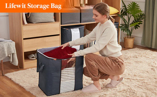 (Pack of 4) Storage Organizer Bags - 100GSM